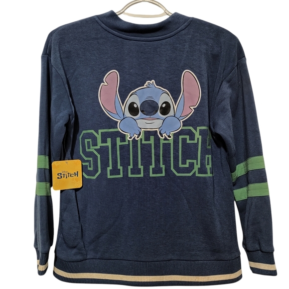 Disney Lilo & Stitch Girls Varsity Cardigan Sweater NWT - Picture 4 of 4